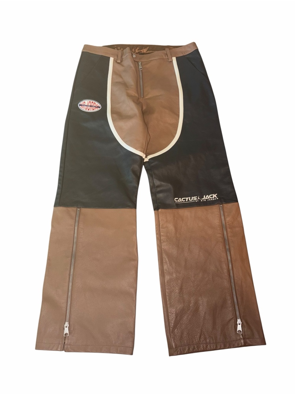 Jordan cactus jack leather women pants size 10